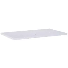   Arezzo design Terrazzo márványpult 100x46 cm, matt fehér mintázatú AR-168540