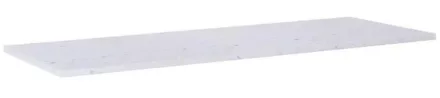 Arezzo design Terrazzo márványpult 141x46 cm, matt fehér mintázatú AR-168542