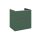 Arezzo design Monterey 60 alsószekrény mosdópulthoz szifonkivágás nélkül, 2 fiókkal, matt zöld AR-168564