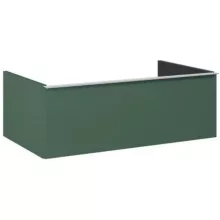   Arezzo design Monterey 80 alsószekrény szifonkivágás nélkül, 1 fiókkal, matt zöld AR-168565