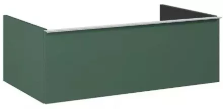 Arezzo design Monterey 80 alsószekrény szifonkivágás nélkül, 1 fiókkal, matt zöld AR-168565