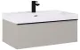 Arezzo design Monterey 80 alsószekrény szifonkivágással, 1 fiókkal, matt beige AR-168587