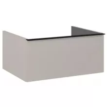   Arezzo design Monterey alsószekrény 1 fiókkal 60x45 cm, szifonkivágás nélkül, matt beige AR-168590