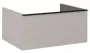 Arezzo design Monterey alsószekrény 1 fiókkal 60x45 cm, szifonkivágás nélkül, matt beige AR-168590