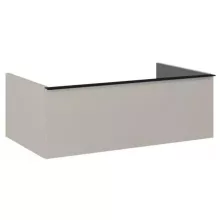   Arezzo design Monterey 80 alsószekrény szifonkivágás nélkül, 1 fiókkal, matt beige AR-168592