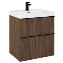   Arezzo design Monterey 60 alsószekrény szifonkivágással, 2 fiókkal, lincoln dió AR-168684