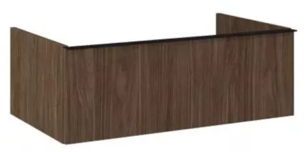 Arezzo design Monterey 80 alsószekrény szifonkivágás nélkül, 1 fiókkal, lincoln dió AR-168690