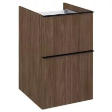  Arezzo design Monterey 40 oldalszekrény 2 fiókkal, lincoln dió AR-168694