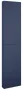 Arezzo design univerzális állószekrény 40x180 cm, matt kék AR-168792