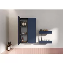   Arezzo design univerzális felsőszekrény 50x80 cm, matt kék AR-168806