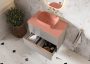 Arezzo design márványpult 60x46 cm, matt terra pink AR-168814
