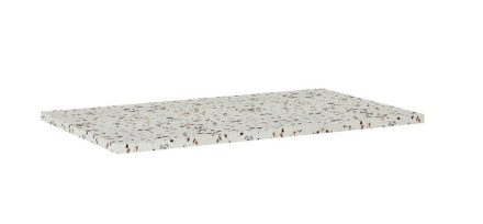 Arezzo design Terrazzo márvány mosdópult 80x46 cm, mix mintázatú AR-168816