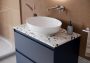 Arezzo design Terrazzo márvány mosdópult 80x46 cm, mix mintázatú AR-168816