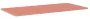 Arezzo design márványpult 100x46 cm, matt terra pink AR-168820