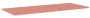 Arezzo design márványpult 120x46 cm, terra pink AR-168823
