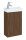 Arezzo design Mini alsószekrény mosdóval 40 cm, 1 ajtóval, lincoln dió AR-168992