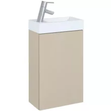   Arezzo design Mini alsószekrény mosdóval 40 cm, 1 ajtóval, matt beige AR-168995