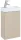 Arezzo design Mini alsószekrény mosdóval 40 cm, 1 ajtóval, matt beige AR-168995