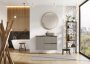 Arezzo design Monterey Glass 40 oldalszekrény 1 ajtóval, beige AR-169412