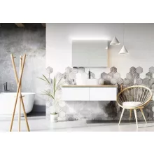  Arezzo design Monterey 160 alsószekrény két fiókkal, magasfényű fehér AR-169442