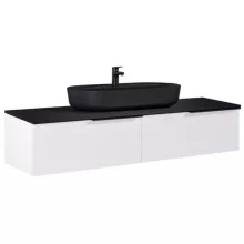   Arezzo design Monterey 160 alsószekrény két fiókkal, matt fehér AR-169444