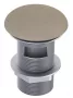 Arezzo design Click-Clack kerek mosdó leeresztő túlfolyóval, matt beige AR-169457