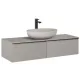 Arezzo design Monterey 120 alsószekrény két fiókkal, matt beige AR-169469