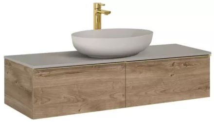 Arezzo design Monterey 120 alsószekrény két fiókkal, canela tölgy AR-169470