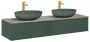 Arezzo design Monterey 160 alsószekrény két fiókkal, matt zöld AR-169475