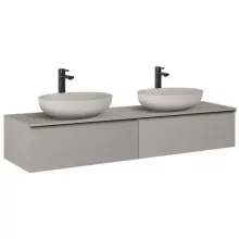   Arezzo design Monterey 160 alsószekrény két fiókkal, matt beige AR-169476