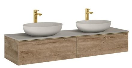 Arezzo design Monterey 160 alsószekrény két fiókkal, canela tölgy AR-169477