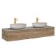 Arezzo design Monterey 160 alsószekrény két fiókkal, canela tölgy AR-169477
