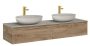 Arezzo design Monterey 160 alsószekrény két fiókkal, canela tölgy AR-169477