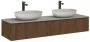Arezzo design Monterey 160 alsószekrény két fiókkal, lincoln dió AR-169478
