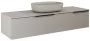 Arezzo design Monterey Glass 160 alsószekrény két fiókkal, matt beige AR-169483