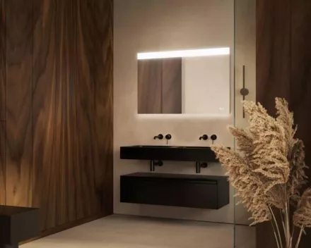 Arezzo design EVA tükör 120x70 cm LED világítással és beépített páramentesítő funkcióval AR-169508