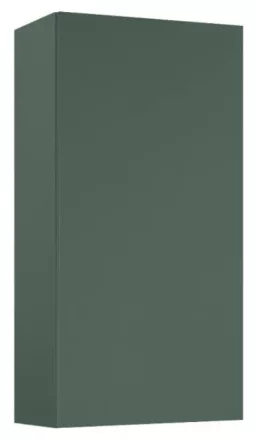 Arezzo design univerzális fali felsőszekrény 40x21x80 cm 1 ajtóval, matt zöld AR-169670
