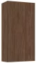 Arezzo design univerzális fali felsőszekrény 40x21x80 cm 1 ajtóval, lincoln dió AR-169673