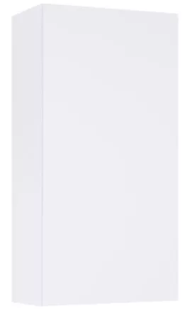 Arezzo design univerzális fali felsőszekrény 40x21x80 cm 1 ajtóval, matt fehér AR-169676