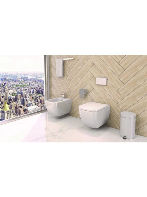 Arezzo design Ohio perem nélküli fali WC csésze AR-200R