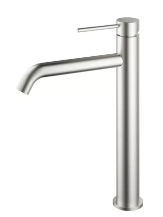 Arezzo design Nova magasított egykaros álló mosdó csaptelep,  szálcsiszolt nikkel AR-2102BN