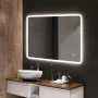 Arezzo Design LED tükör 100x70 cm páramentesítő funkcióval AR-3017