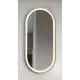 Arezzo Design okos LED tükör 40x90 cm, szálcsiszolt arany kerettel AR-3056