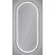 Arezzo design okos tükör LED világítással 40x90 cm, matt fekete kerettel AR-3056BL