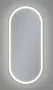 Arezzo Design okos LED tükör 40x90 cm, szálcsiszolt arany kerettel AR-3056