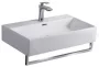 Arezzo design Norfolk Mosdótál törölközőtartóval AR-381