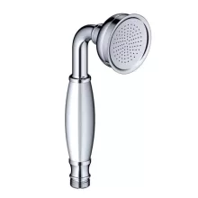   Arezzo design Oldfield 1 funkciós kézizuhany fehér kerámia fogantyúval, fényes króm AR-40006