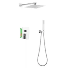   Arezzo design Cubefield falsík alatti zuhanycsaptelep szett, króm AR-4405CR