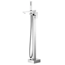   Arezzo design Cubefield szabadonálló kádcsaptelep kézizuhannyal, fényes króm AR-4406CR