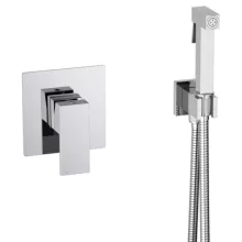   Arezzo design Cubefield falsík alatti bidé csaptelep kézizuhannyal, fényes króm AR-4407CR